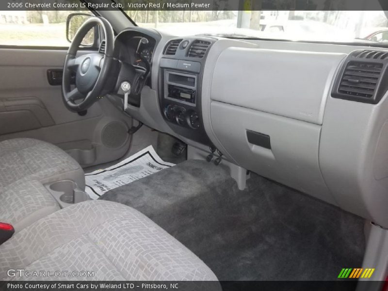 Victory Red / Medium Pewter 2006 Chevrolet Colorado LS Regular Cab