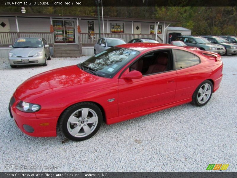  2004 GTO Coupe Torrid Red