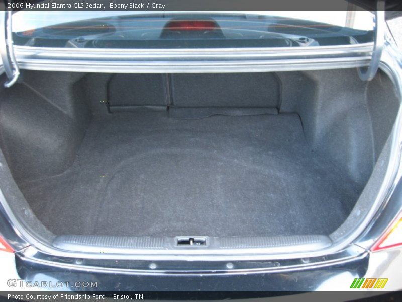 Ebony Black / Gray 2006 Hyundai Elantra GLS Sedan