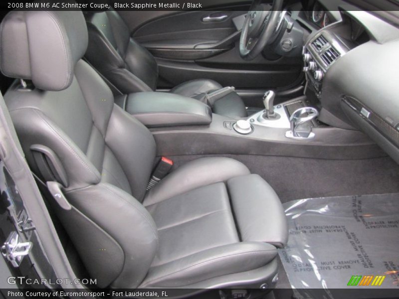  2008 M6 AC Schnitzer Coupe Black Interior