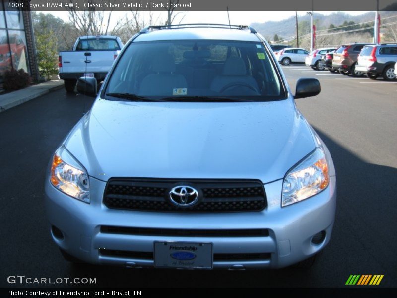 Classic Silver Metallic / Dark Charcoal 2008 Toyota RAV4 4WD