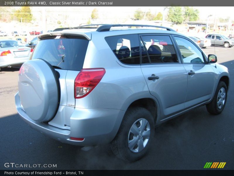 Classic Silver Metallic / Dark Charcoal 2008 Toyota RAV4 4WD