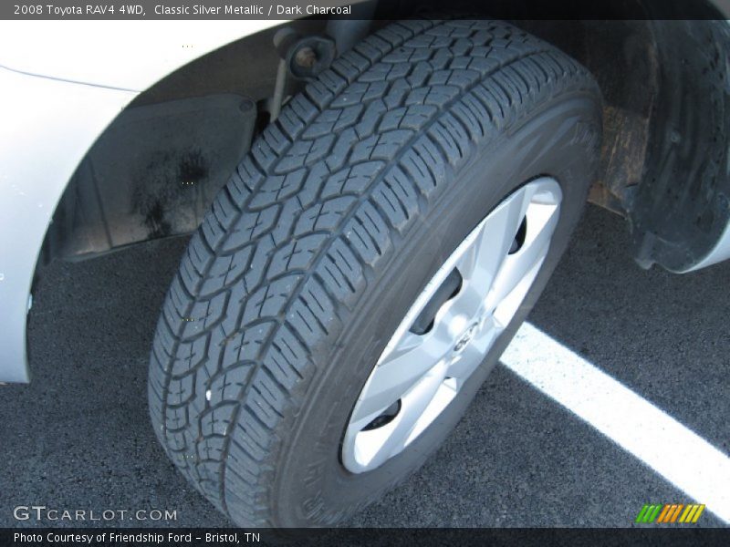 Classic Silver Metallic / Dark Charcoal 2008 Toyota RAV4 4WD