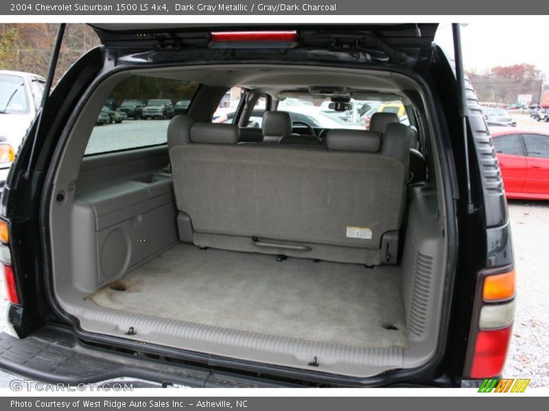 Dark Gray Metallic / Gray/Dark Charcoal 2004 Chevrolet Suburban 1500 LS 4x4