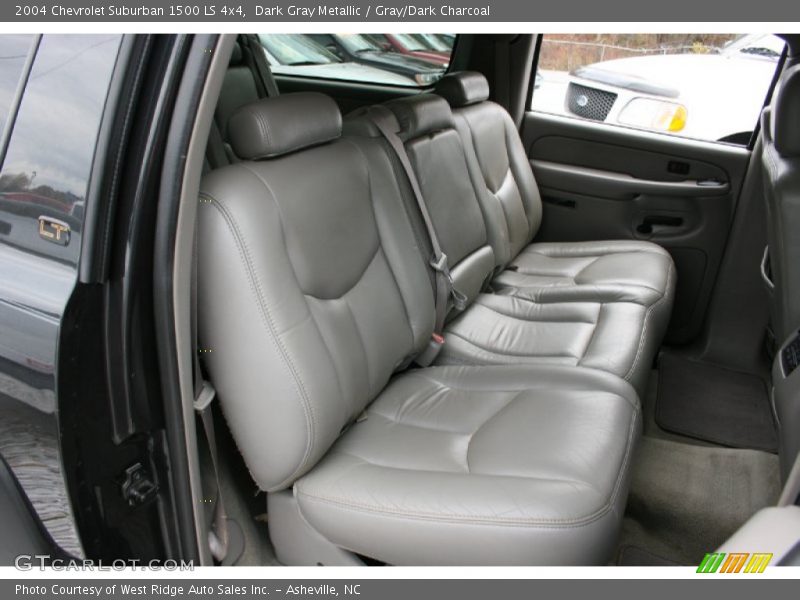 Dark Gray Metallic / Gray/Dark Charcoal 2004 Chevrolet Suburban 1500 LS 4x4