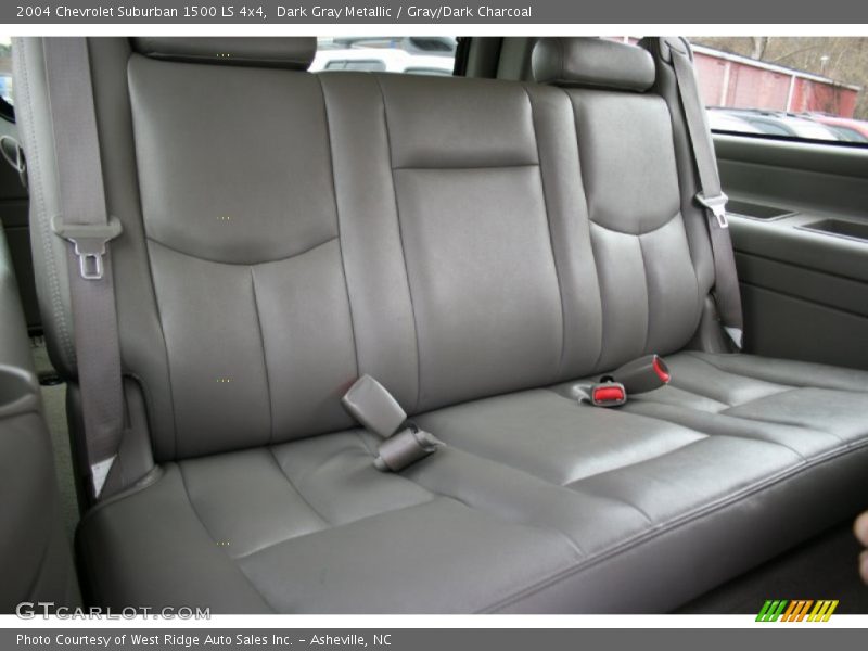 Dark Gray Metallic / Gray/Dark Charcoal 2004 Chevrolet Suburban 1500 LS 4x4