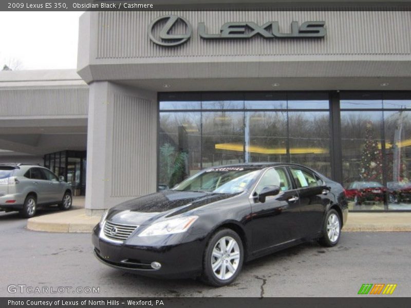 Obsidian Black / Cashmere 2009 Lexus ES 350