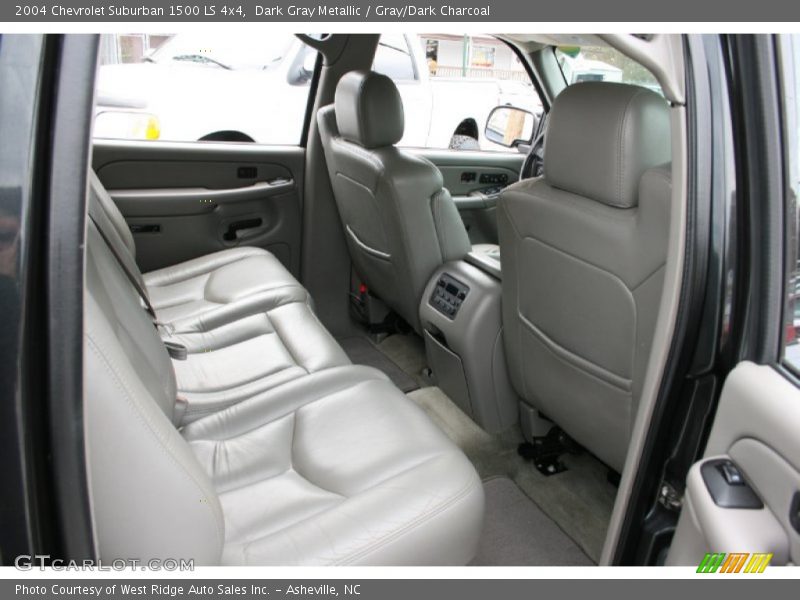 Dark Gray Metallic / Gray/Dark Charcoal 2004 Chevrolet Suburban 1500 LS 4x4