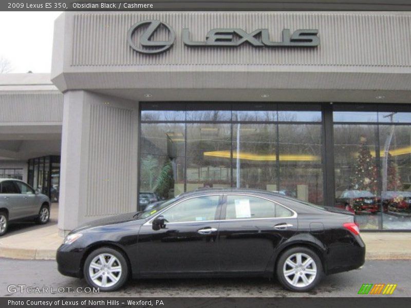 Obsidian Black / Cashmere 2009 Lexus ES 350