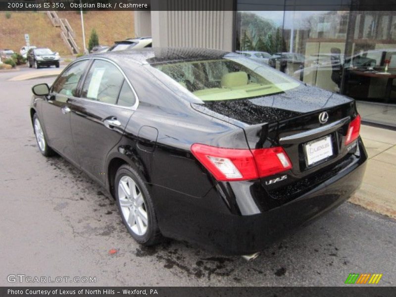 Obsidian Black / Cashmere 2009 Lexus ES 350