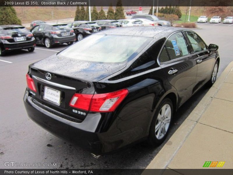 Obsidian Black / Cashmere 2009 Lexus ES 350
