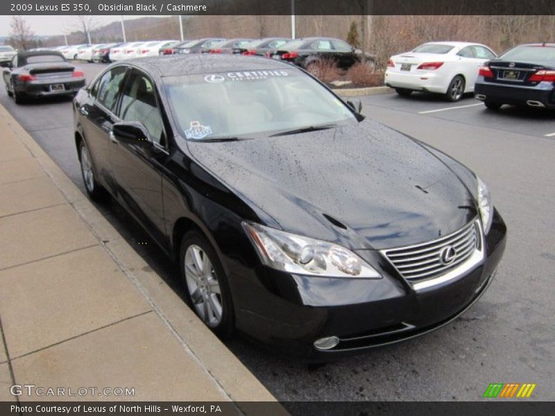 Obsidian Black / Cashmere 2009 Lexus ES 350