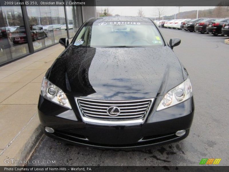 Obsidian Black / Cashmere 2009 Lexus ES 350