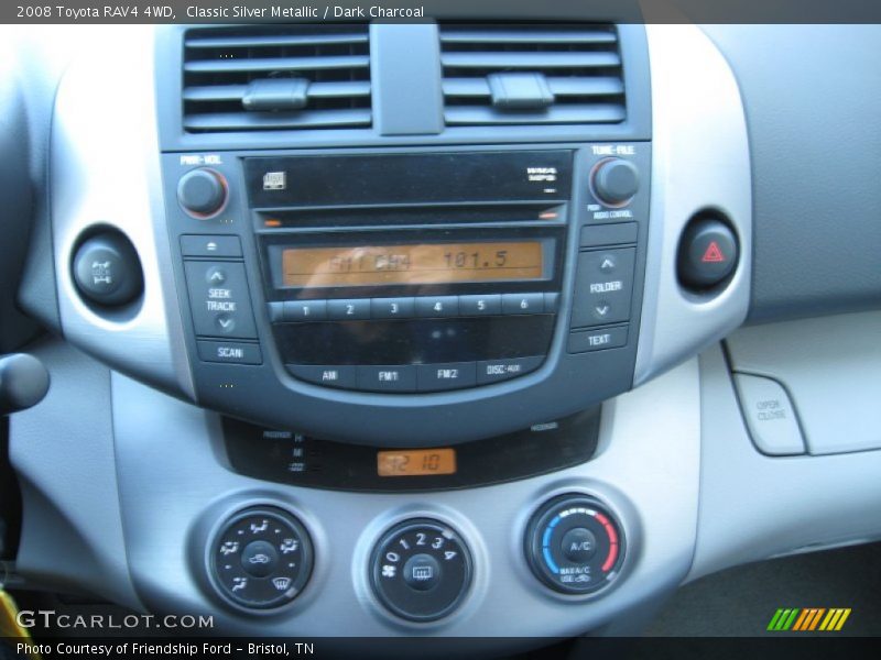 Classic Silver Metallic / Dark Charcoal 2008 Toyota RAV4 4WD