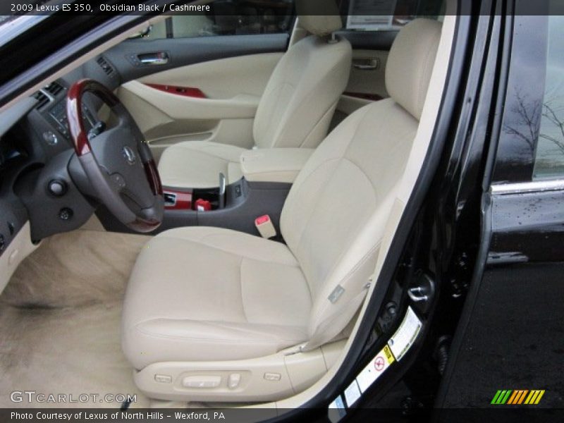 Obsidian Black / Cashmere 2009 Lexus ES 350