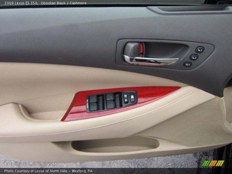 Obsidian Black / Cashmere 2009 Lexus ES 350