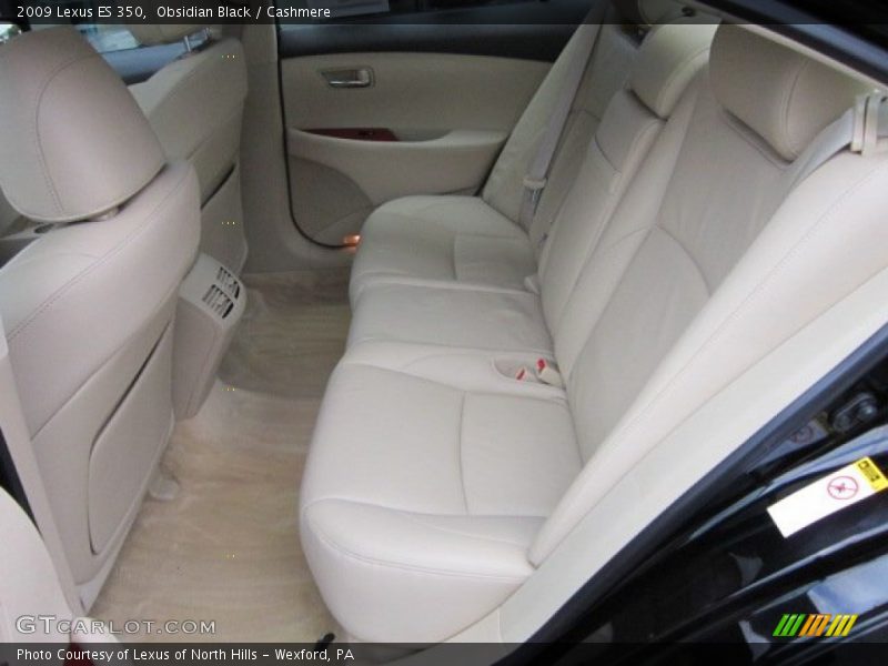 Obsidian Black / Cashmere 2009 Lexus ES 350