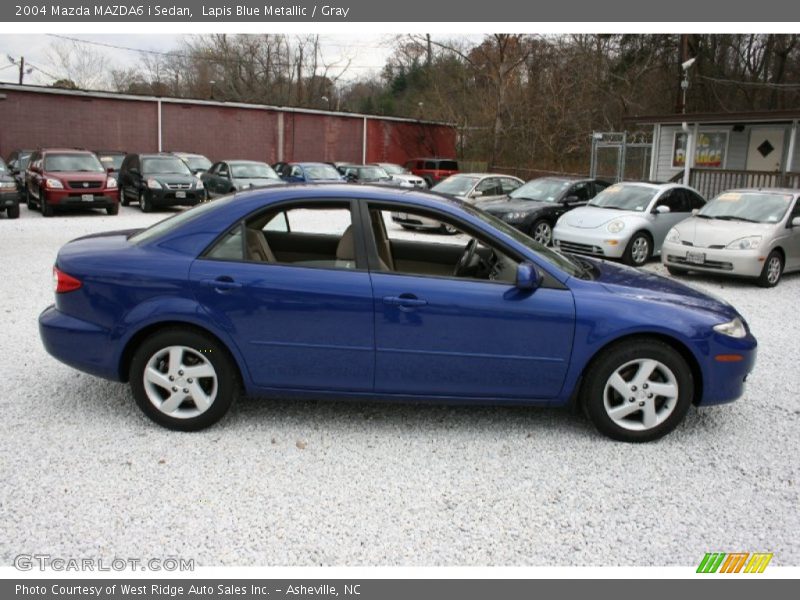 Lapis Blue Metallic / Gray 2004 Mazda MAZDA6 i Sedan