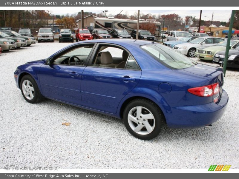 Lapis Blue Metallic / Gray 2004 Mazda MAZDA6 i Sedan