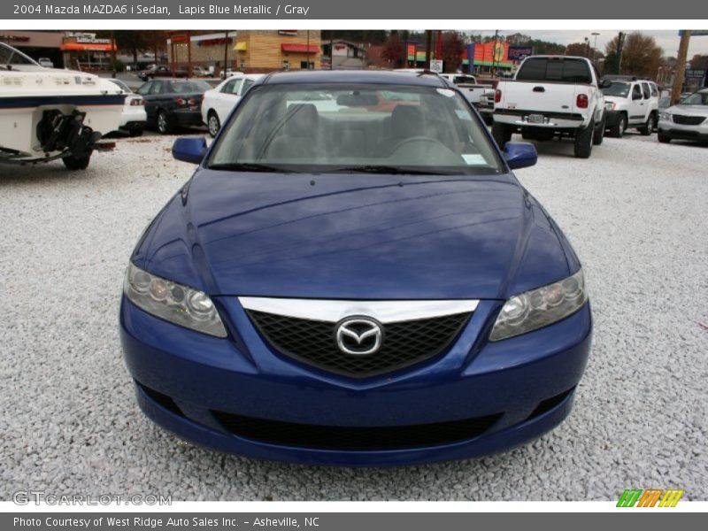 Lapis Blue Metallic / Gray 2004 Mazda MAZDA6 i Sedan