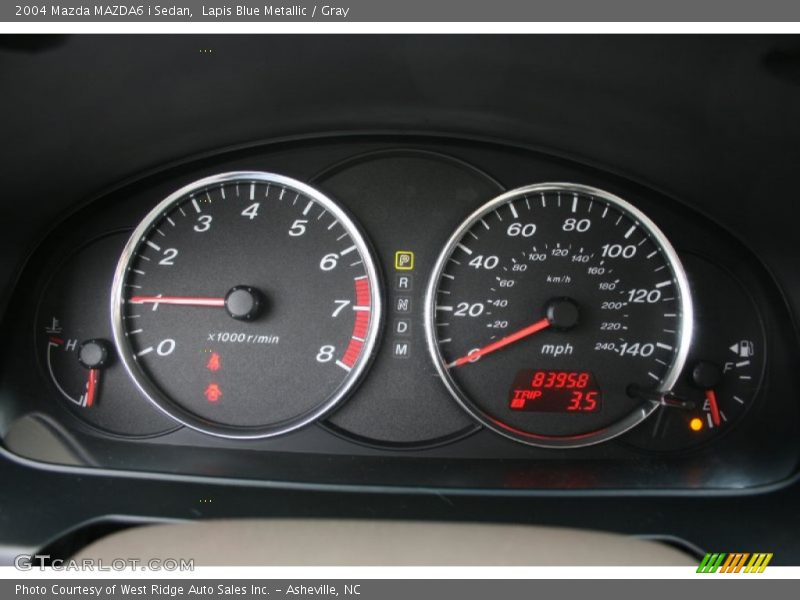 Lapis Blue Metallic / Gray 2004 Mazda MAZDA6 i Sedan