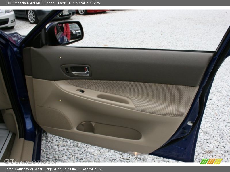 Lapis Blue Metallic / Gray 2004 Mazda MAZDA6 i Sedan