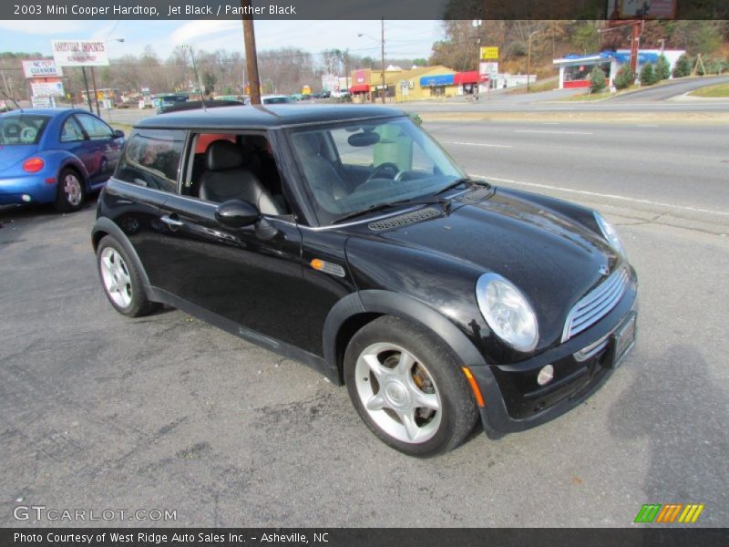Jet Black / Panther Black 2003 Mini Cooper Hardtop