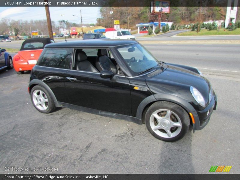 Jet Black / Panther Black 2003 Mini Cooper Hardtop