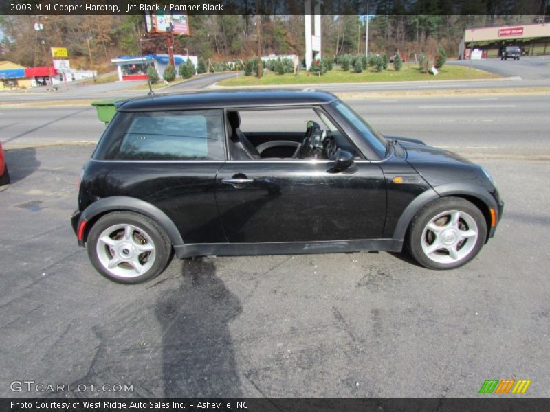 Jet Black / Panther Black 2003 Mini Cooper Hardtop