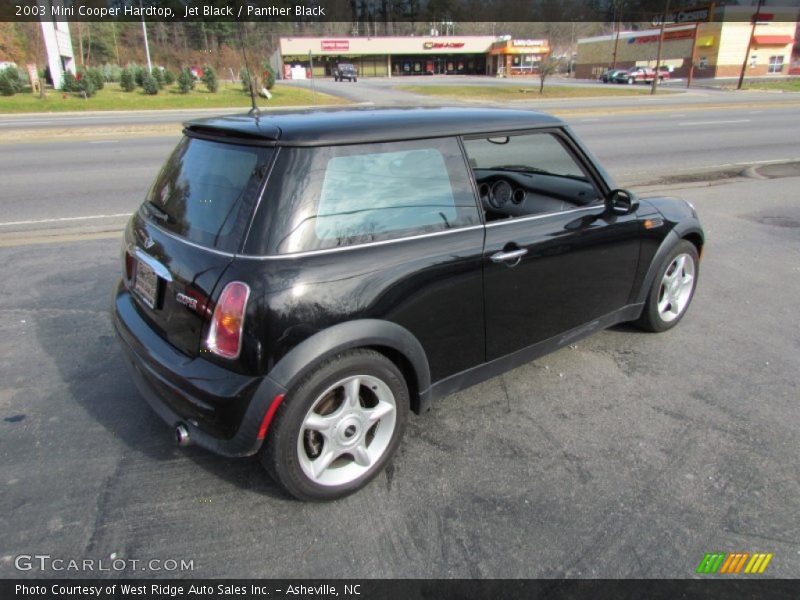 Jet Black / Panther Black 2003 Mini Cooper Hardtop