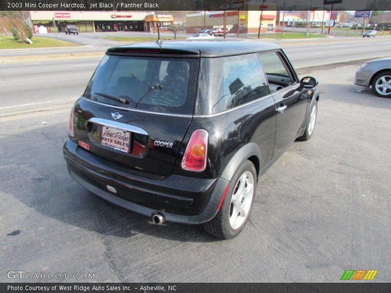 Jet Black / Panther Black 2003 Mini Cooper Hardtop