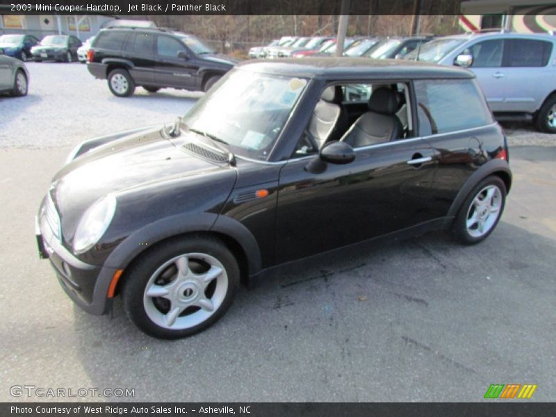 Jet Black / Panther Black 2003 Mini Cooper Hardtop