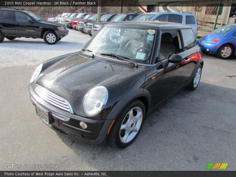 Jet Black / Panther Black 2003 Mini Cooper Hardtop