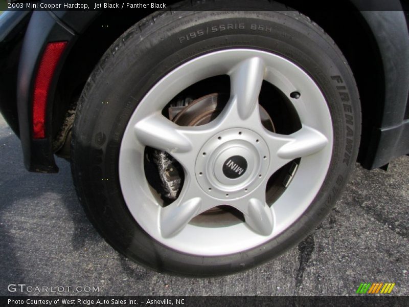 Jet Black / Panther Black 2003 Mini Cooper Hardtop