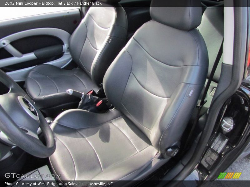 Jet Black / Panther Black 2003 Mini Cooper Hardtop