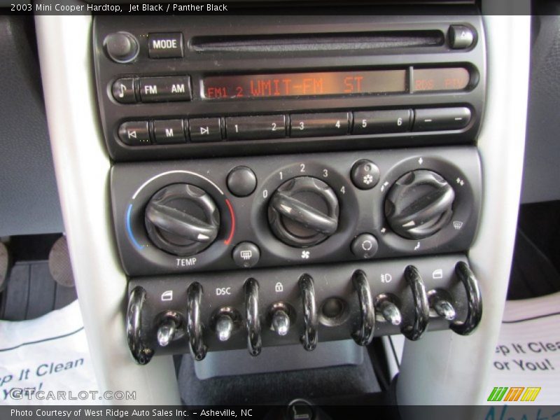 Jet Black / Panther Black 2003 Mini Cooper Hardtop