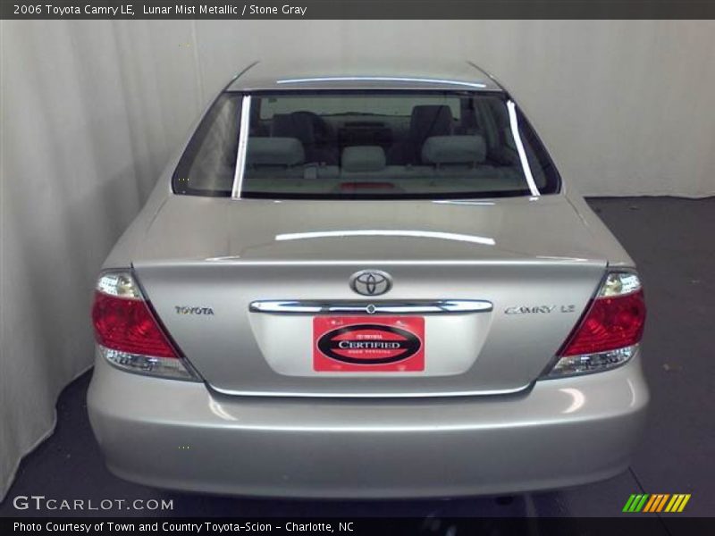 Lunar Mist Metallic / Stone Gray 2006 Toyota Camry LE
