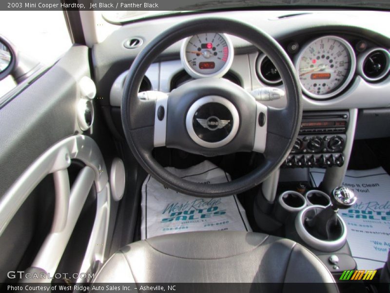 Jet Black / Panther Black 2003 Mini Cooper Hardtop