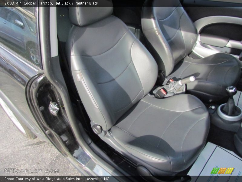 Jet Black / Panther Black 2003 Mini Cooper Hardtop