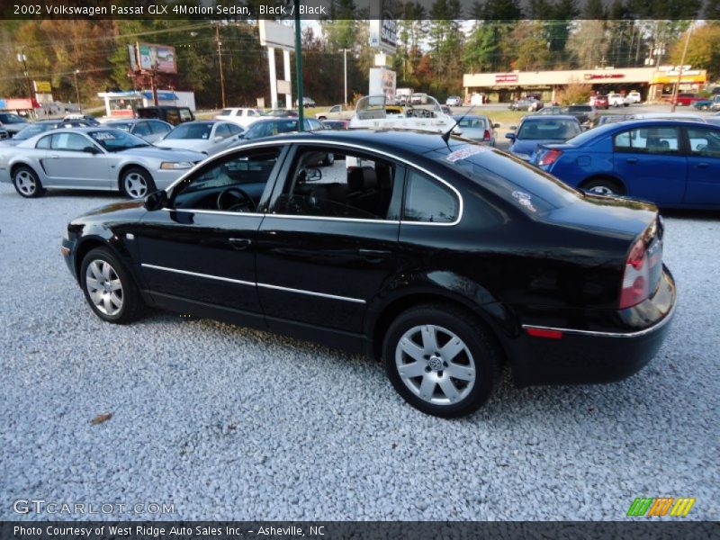 Black / Black 2002 Volkswagen Passat GLX 4Motion Sedan
