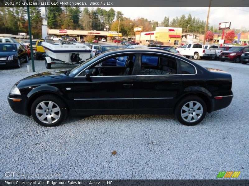Black / Black 2002 Volkswagen Passat GLX 4Motion Sedan