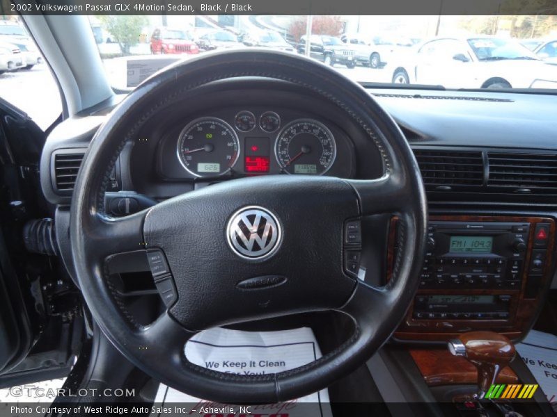 Black / Black 2002 Volkswagen Passat GLX 4Motion Sedan