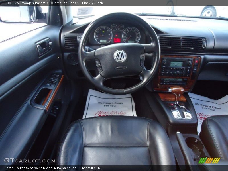 Black / Black 2002 Volkswagen Passat GLX 4Motion Sedan