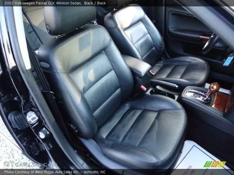  2002 Passat GLX 4Motion Sedan Black Interior