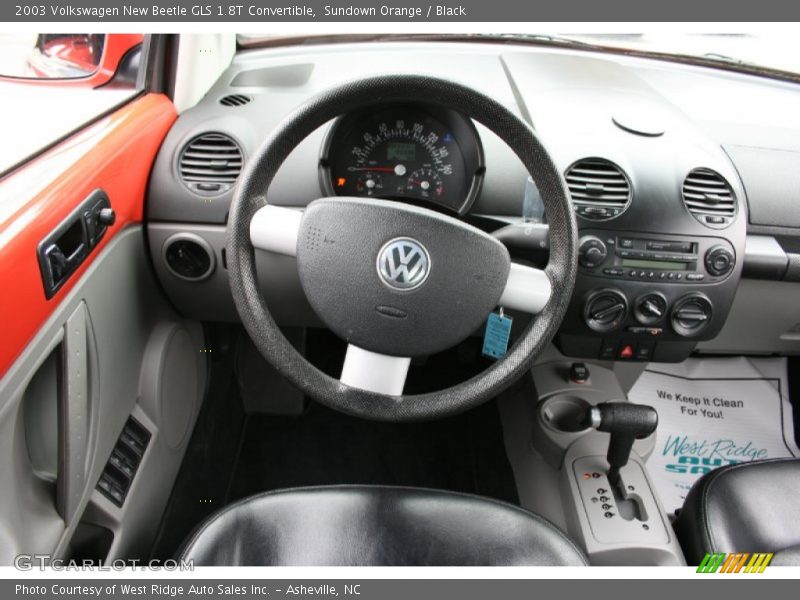 Dashboard of 2003 New Beetle GLS 1.8T Convertible