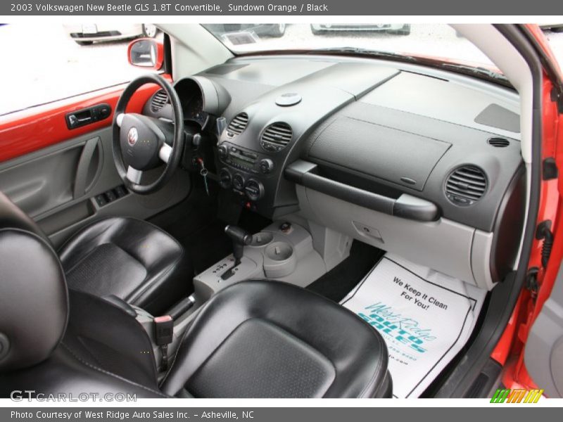  2003 New Beetle GLS 1.8T Convertible Black Interior