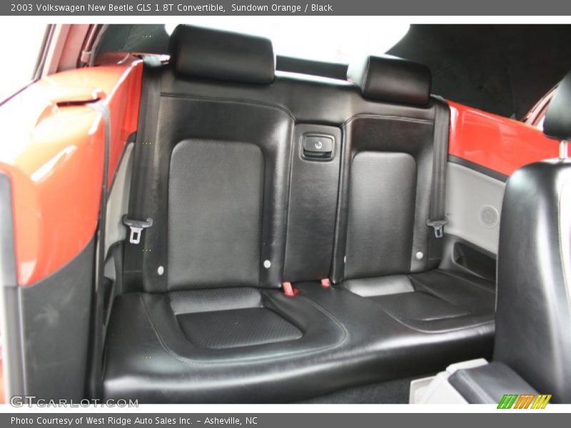  2003 New Beetle GLS 1.8T Convertible Black Interior