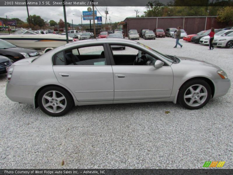Sheer Silver Metallic / Frost 2003 Nissan Altima 3.5 SE