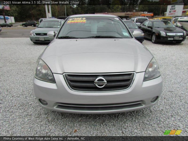 Sheer Silver Metallic / Frost 2003 Nissan Altima 3.5 SE