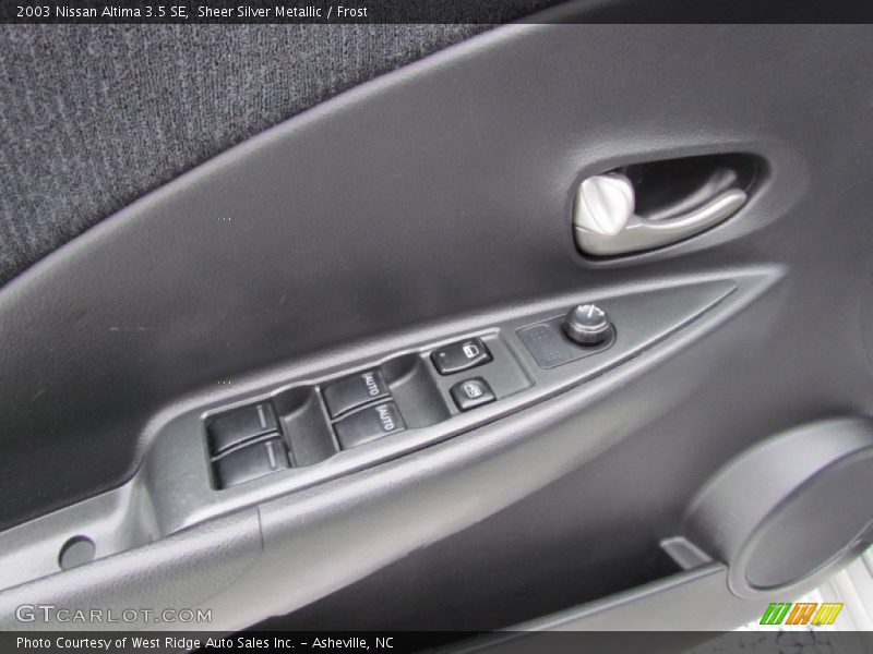 Sheer Silver Metallic / Frost 2003 Nissan Altima 3.5 SE